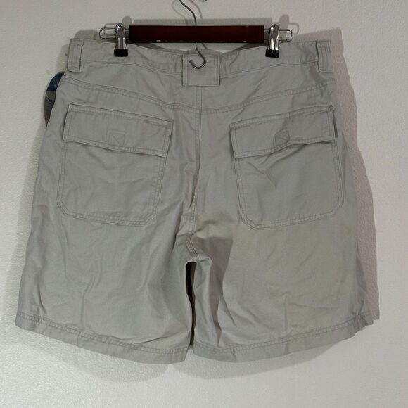 High Sierra Mens 36 Cargo Hiker Shorts Registered Stone Khaki Tan Beige NWT - Picture 2 of 11